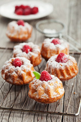 Raspberry muffins
