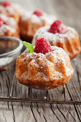 Raspberry muffins