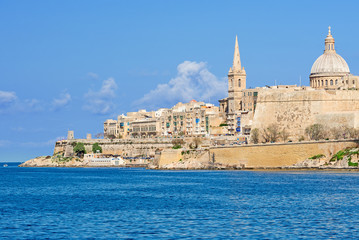 Valletta skyline Malta