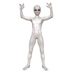 Fototapeta premium 宇宙人 