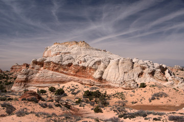 Fototapeta na wymiar White Pocket Canyon, Arizona, USA