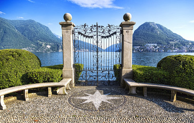 Ancient gate of Ciani Park