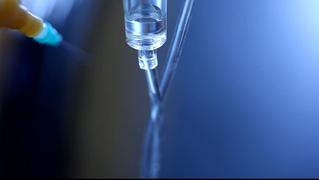 Saline Medicine Bottle
