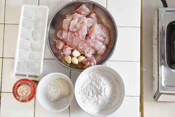 Ingredient for fish ball