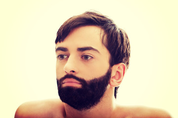 Obraz premium Smiling young casual man.