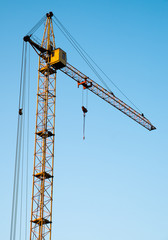 The construction crane