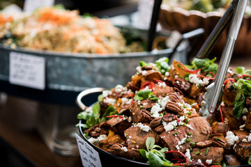 Choose your favorite salad.