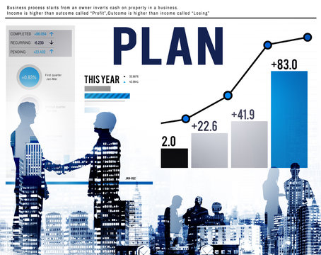 Business Plan Planning Mission Success Concept