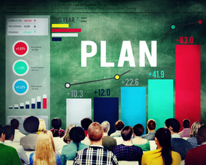 Business Plan Planning Mission Success Concept