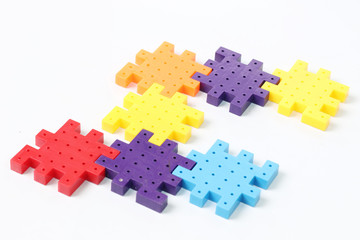 colorful jigsaw