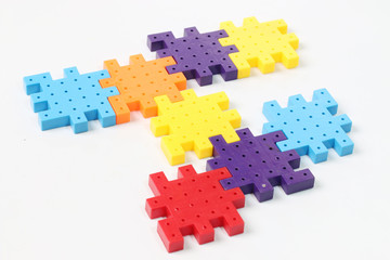 colorful jigsaw