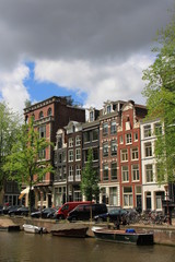 Fototapeta premium Panorami ed immagini di Amsterdam e della campagna attorno