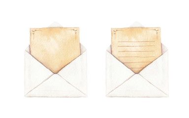 Set envelope with a letter