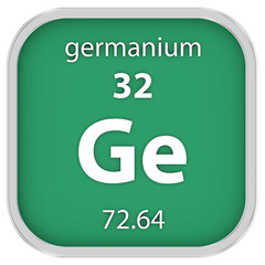 Germanium material sign