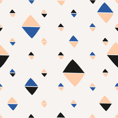 Abstract Geometric Seamless Pattern