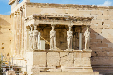 Akropol w Atenach - obrazy, fototapety, plakaty