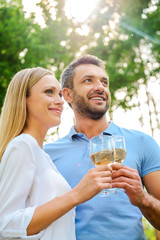 Enjoying time together.