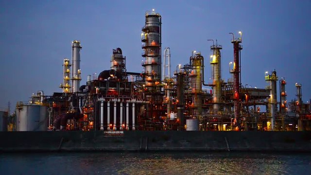 Yokkaichi, Japan chemical plants.