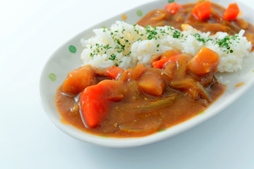 美味しそうなカレーライス