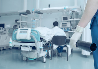 News of the patients status in a hospital ward