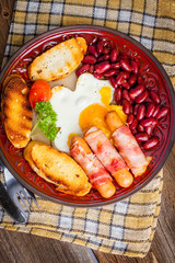 Full english breakfast.