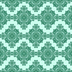 Snowflake seamless pattern. Editable vector. Eps 10