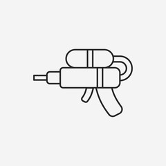 toy water gun icon