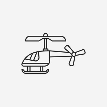 toy helicopter icon