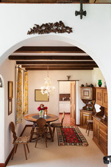 interior of old house
