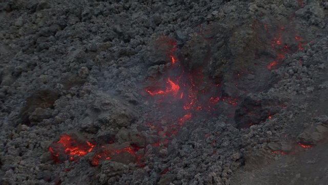 LavaAA . Etna eruption in May 2015