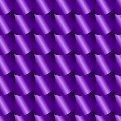 Seamless metal scale pattern. Editable vector. Eps 10