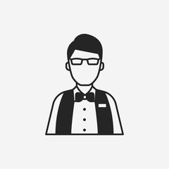 ticket agent icon