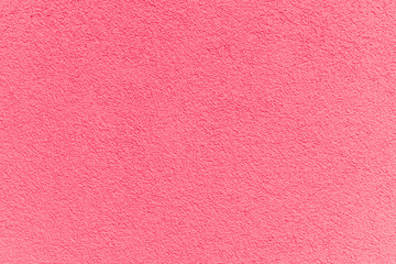 Red paint facade on a family house texture