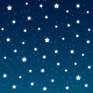 Starry night background for Your design 