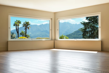 Fototapeta premium Architecture, empty living room
