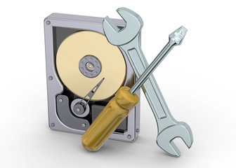 Hard Disk and Assistave Tool