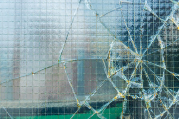 Zerbrochenes Fenster      