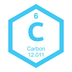 Periodic table carbon - 84724821