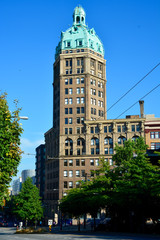 Hochhaus in Vancouver Downtown, British Columbia, Kanada