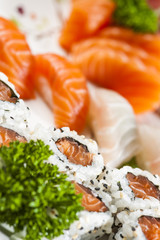 Sashimi de Atum, Salmão e Peixe Branco