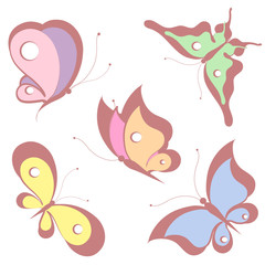 butterflies design