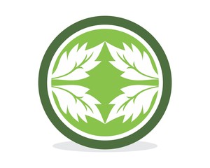 Circle Leaf Logo