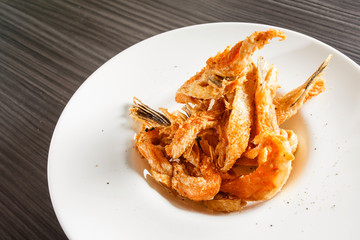 fried shrimps
