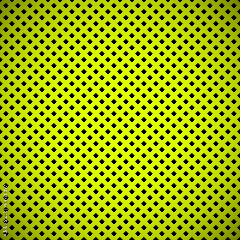 Poster green background with perforated pattern