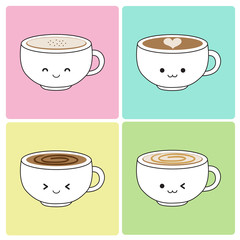 Hot coffee icon