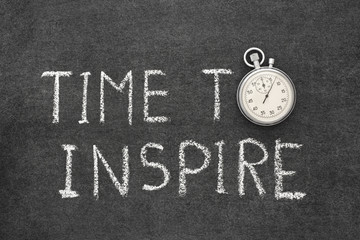 time to inspire