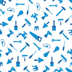 Craftsman tools pattern © GiorgioMorara