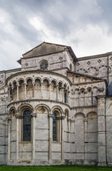 Fototapeta na wymiar Lucca Cathedral, Italy