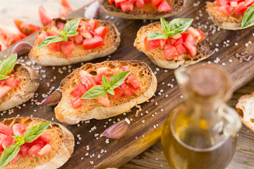 Bruschette, Italian Finger Food