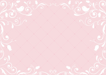 Pink vintage background